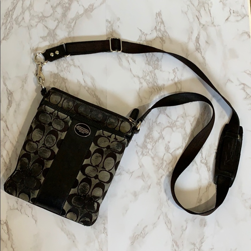 CLOSING SALE! Signature Coach Messenger Bag